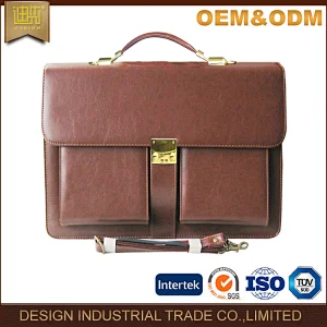 Latest fashion ladies briefcase wholesale laptop briefcase Fashion pu wheeled leather briefcase case