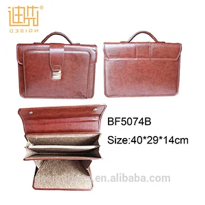 Multi-function hot sale cheap old fashion and fingerprint lock briefcase with secret compartment