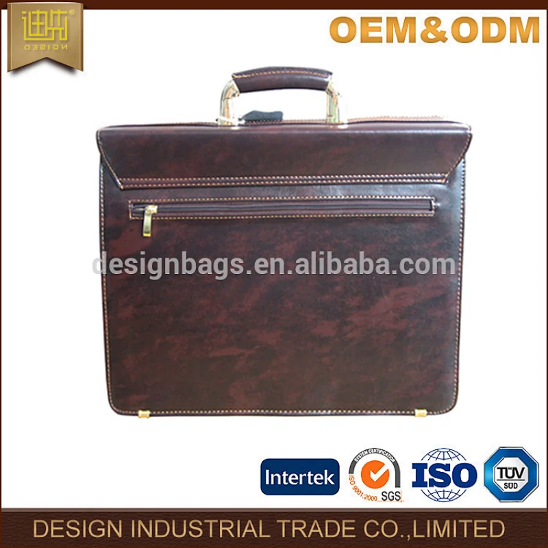 fashional men briefcase branded art cheap lawyer business PU leather briefcase