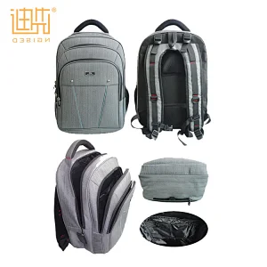 Fashion school student bag nylon computer backpack for business
