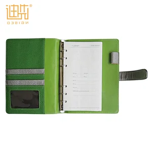 Promotion A5 Hardcover PU Leather Organizer Notebook