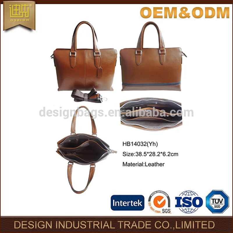 Genuine leather messenger bag pu leather hand bag designer handbags