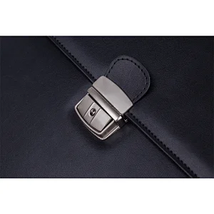 Hot selling business men tote bag fashion pu leather briefcase