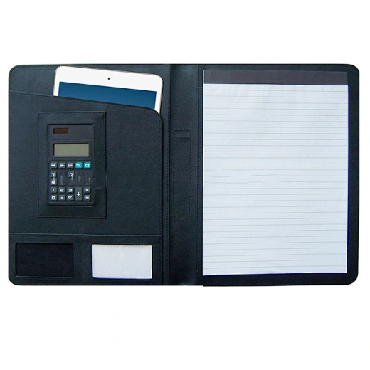 A4 business PU leather portfolio