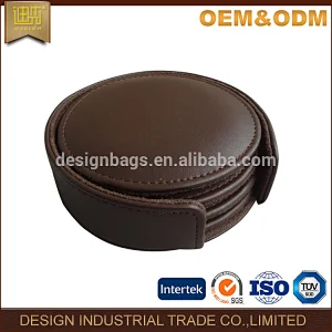 China supplier PU coaster circle tea cup mat
