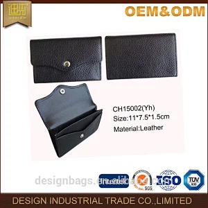 leather car document folder holder