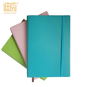 Promotional Beautiful Candy Color Stylish Cool Diary notebook Books Printing with elastic band