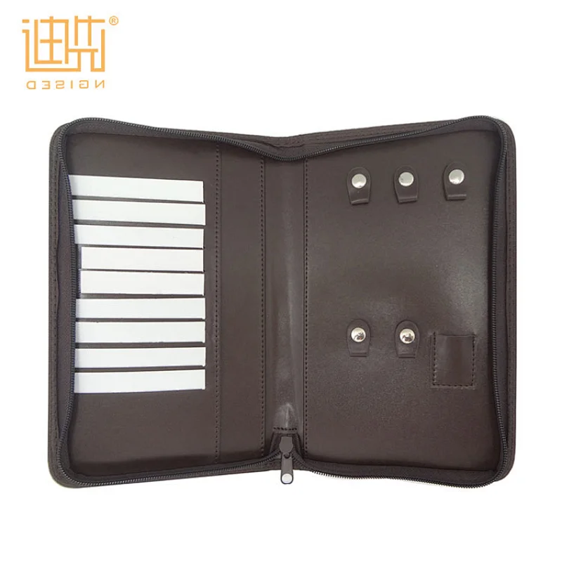 Design Newly Arrive Promotional PU Folder Estate Agent Portfolio For Hotel Key