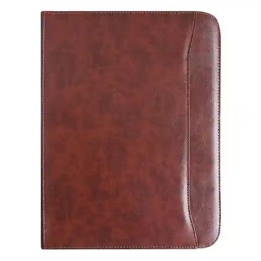 carpeta a4 cartera de cuero
