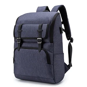 Wholesalers Custom Color High Quality Nylon Multifunctional Men School Backpack With Zipper