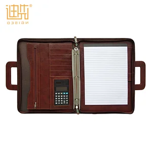 New Arrived Pu Leather A4 Soft Cover Size Portfolio Folder For Promotion