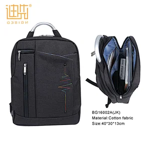 Fashion dual-use backpack Gray backpack Teenage school bag