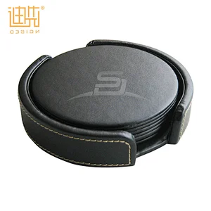 new fashion high quality pu coaster and cup mat