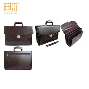 High Quality Multifunction Famous Brand Laptop Men PU Leather Business Bag