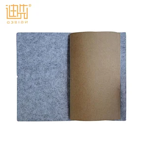 Manufacturer wholesale Wool Binder School Student Diary Custom Notebook
