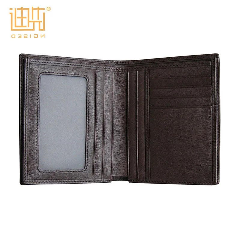 Fashion men real leather travel clutch wallet
