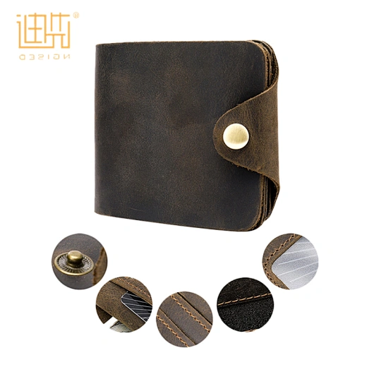 cartera con hebilla de mano