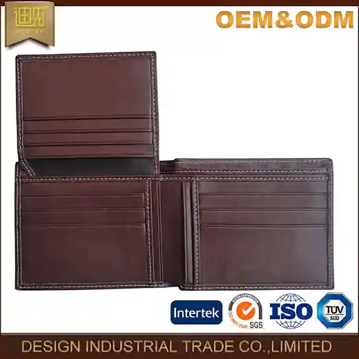 promotional leather wallet for men