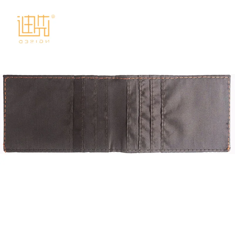Premium foldable PU wallets card holder with antimagnetic function RFID