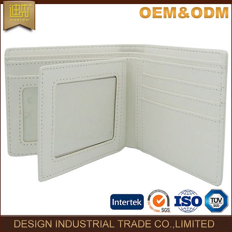 pu leather high quality women gift set white wallet