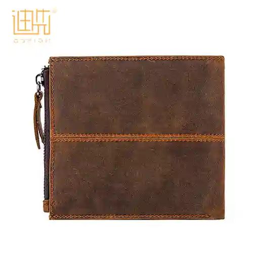 Custom cowhide leather wallet