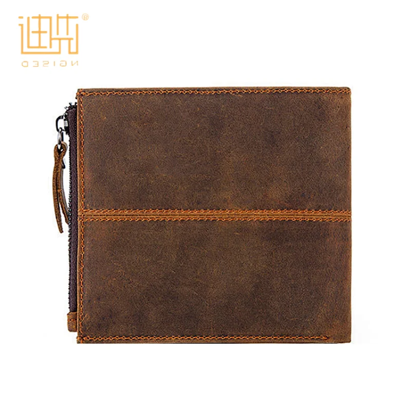 Custom new design best selling fashion personalized branded cowhide leather wallet