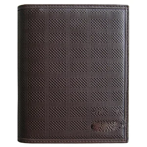 Fashion men real leather travel clutch wallet