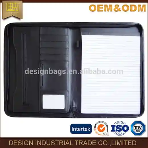 presentation folder a4 zip notebook portfolio
