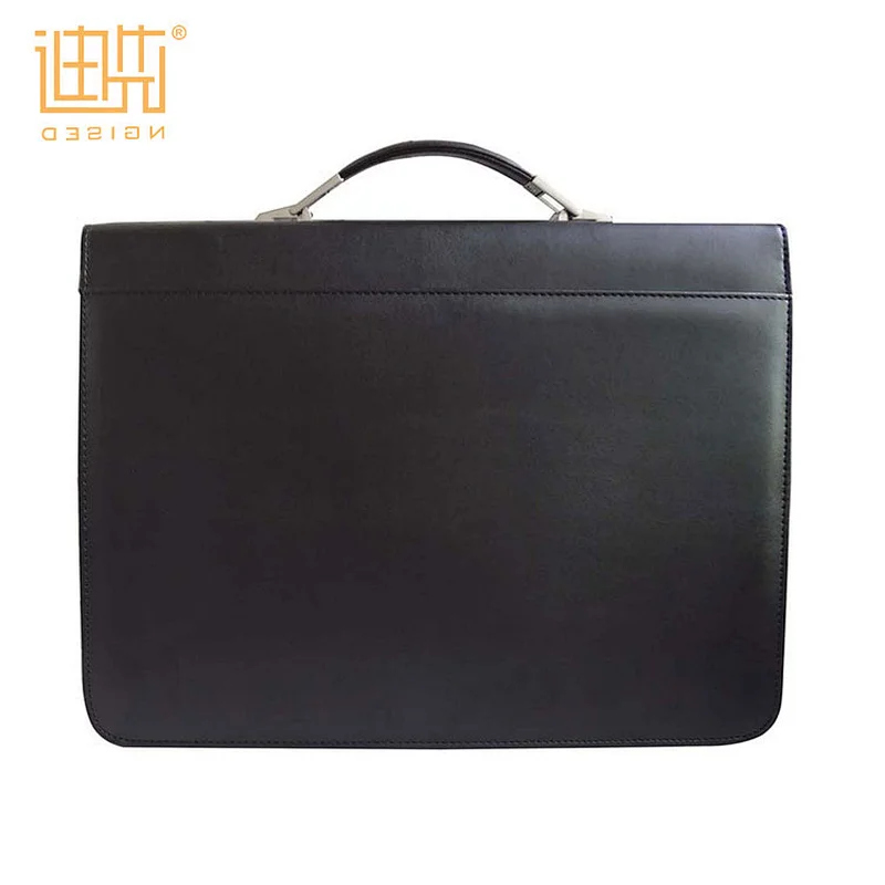 Guangzhou wholesale fashion handmade business PU leather briefcase for men