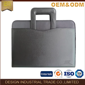 New Arrived Pu Leather A4 Soft Cover Size Portfolio Folder For Promotion