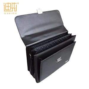 Custom competitive price laptop document bag design PU briefcase