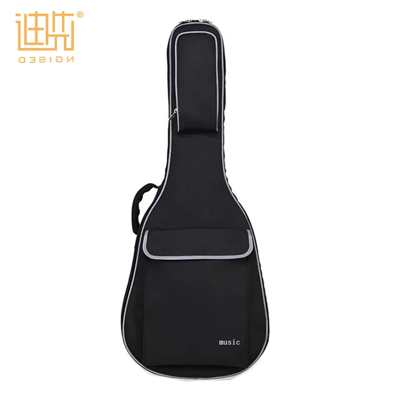 Custom adjustable zipper supporting guitar gig bag