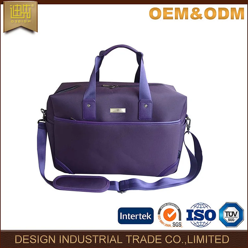 Duffle bag high quality business the luggage bag most popular custom nylon women travel luggage