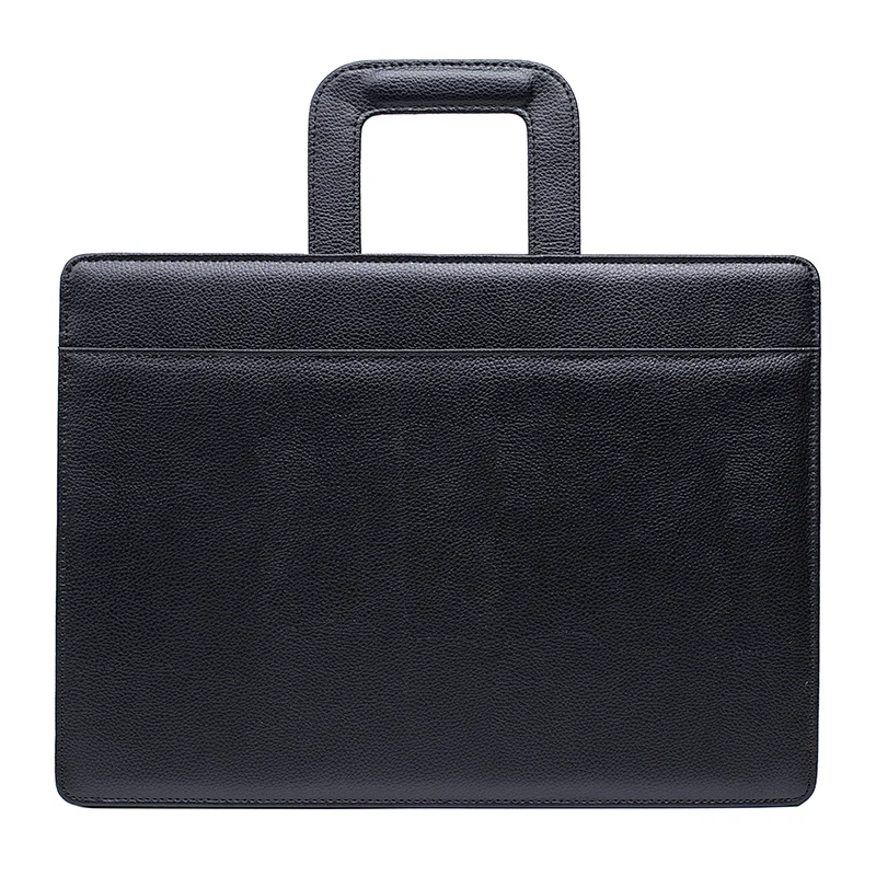 New designer multifunctional lawyer travel pu handbag man business laptop bag briefcase