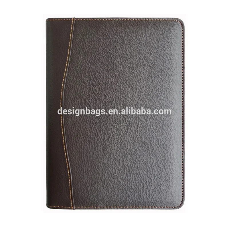 Executive diary hardcover book personalized diary portfolio with 6 ring binder a5 notebook