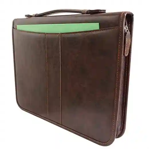 leather portfolio case folder