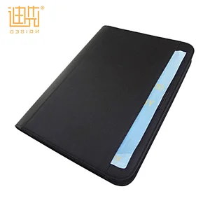 Customized exquisite noteboard portfolio expanding function office folder