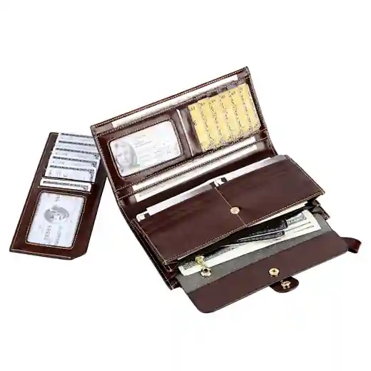 men pu leather wallet