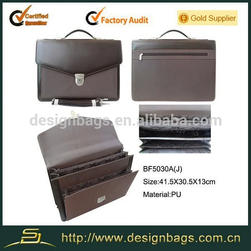 Guangzhou promotion business carbon fiber men briefcase
