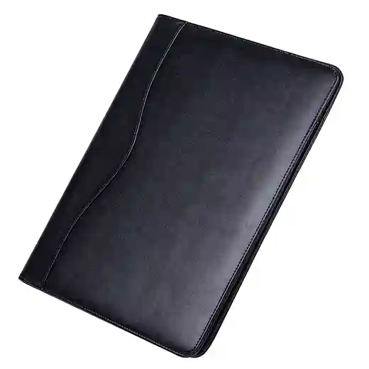 A4 leather document folder
