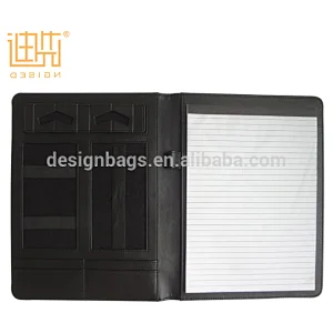 Executive portfolio organizer with phone and table sleeve holder