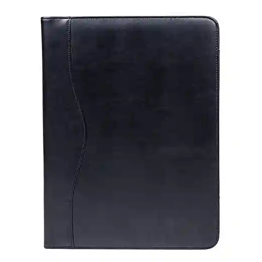 A4 leather document folder