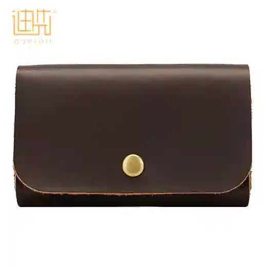 OEM cow hide leather wallet