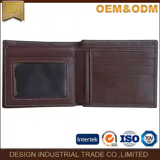 promotional leather wallet for men