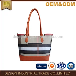 The best trend fashion custom PU tote bag ladies handbags for women