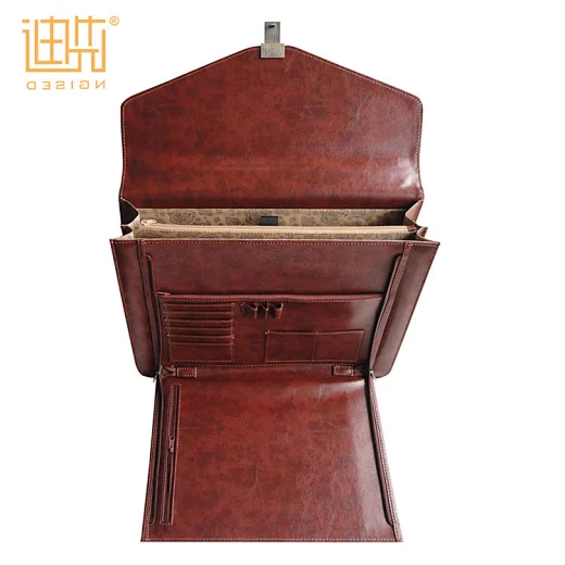 Popular pu leather briefcase