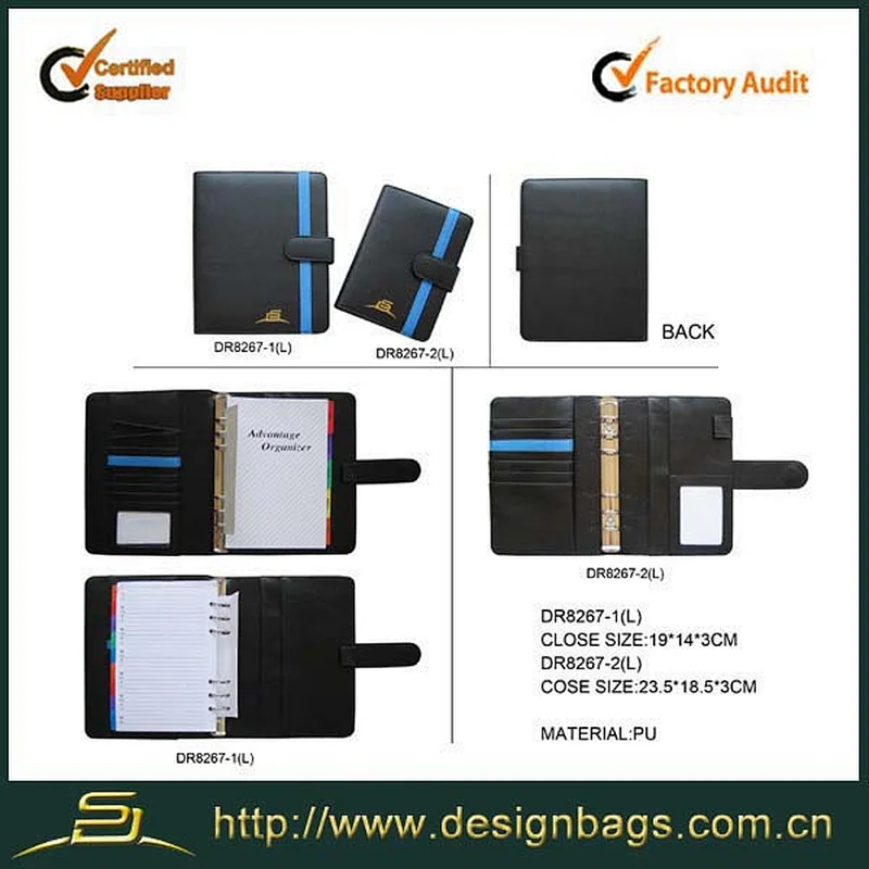 Latest executive diary portfolio from Guangzhou China manufacturer