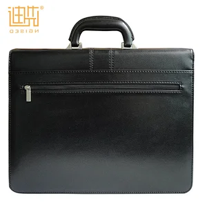 Wholesale custom handle business fashion PU leather briefcase for man