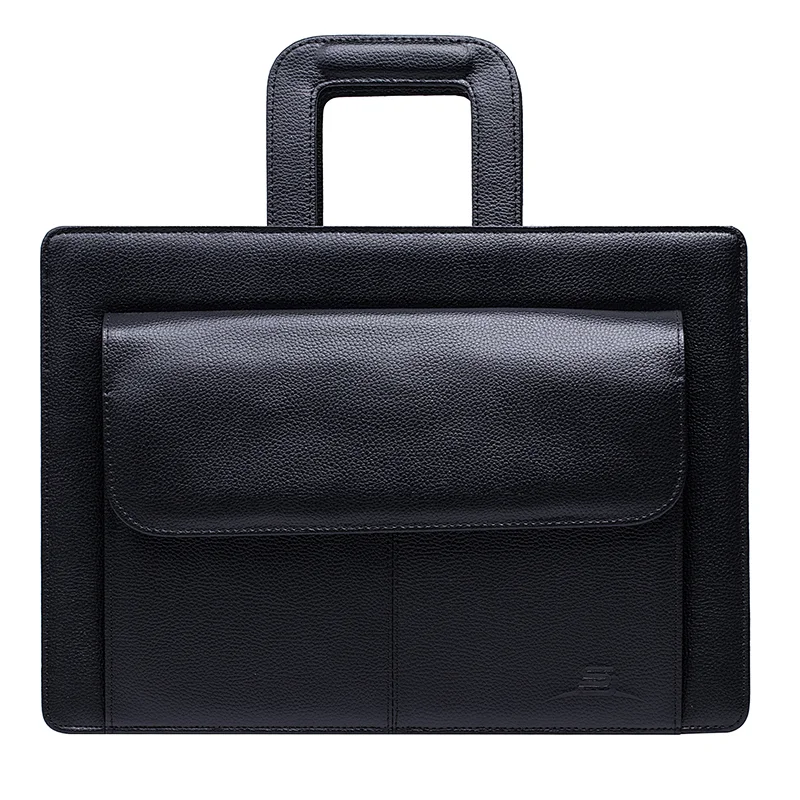 New designer multifunctional lawyer travel pu handbag man business laptop bag briefcase