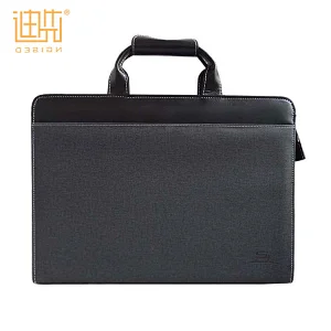 2019 Custom PU Leather Business Bag Waterproof Briefcase
